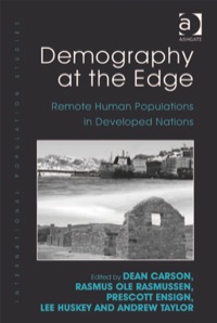 表紙画像: Demography at the Edge: Remote Human Populations in Developed Nations 9780754679622