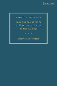 Cover image: A History of Persia 1st edition 9780755627004