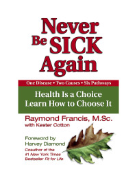 Cover image: Never Be Sick Again 9781558749542