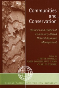 Cover image: Communities and Conservation 9780759105058