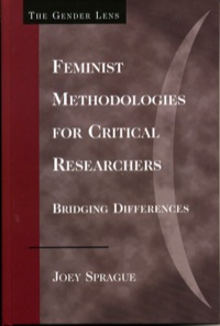 Cover image: Feminist Methodologies for Critical Researchers 9780759109032