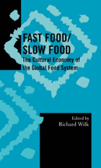 Cover image: Fast Food/Slow Food 9780759109155
