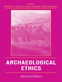 Cover image: Archaeological Ethics 2nd edition 9780759109629