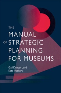 Cover image: The Manual of Strategic Planning for Museums 9780759109698