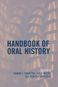 Cover image: Handbook of Oral History 9780759111929