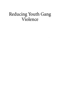 Cover image: Reducing Youth Gang Violence 9780759109988