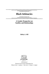 Cover image: Black Intimacies 9780759101517