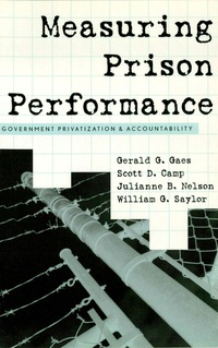 Cover image: Measuring Prison Performance 9780759105867