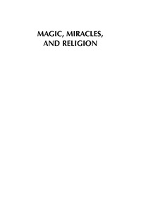 Cover image: Magic, Miracles, and Religion 9780759106628