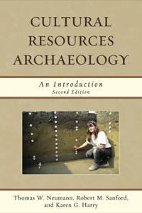 Cover image: Cultural Resources Archaeology 2nd edition 9780759118461