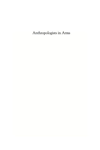 Cover image: Anthropologists in Arms 9780759112124