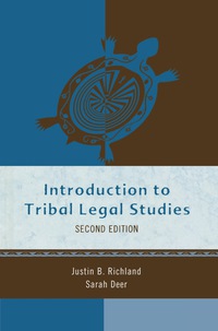 Cover image: Introduction to Tribal Legal Studies 2nd edition 9780759112100