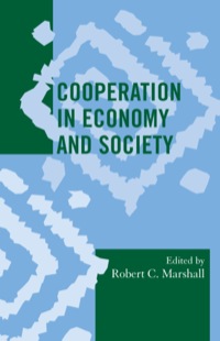 Imagen de portada: Cooperation in Economy and Society 9780759119819
