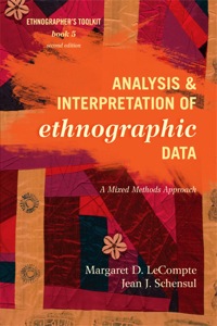 Imagen de portada: Analysis and Interpretation of Ethnographic Data 2nd edition 9780759122079
