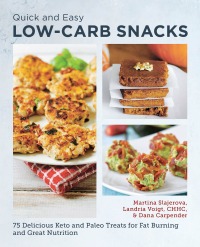 Cover image: Quick and Easy Low Carb Snacks 9780760390443