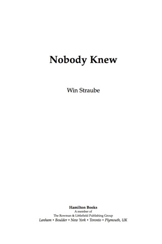 Immagine di copertina: Nobody Knew 1st edition 9780761842767