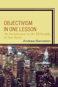 Cover image: Objectivism in One Lesson 9780761843597