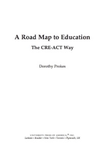 Imagen de portada: A Roadmap to Education 9780761843818