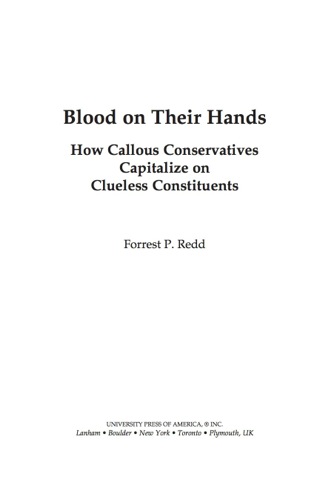 Imagen de portada: Blood on Their Hands 9780761846024