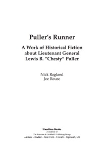 Imagen de portada: Puller's Runner 9780761846062