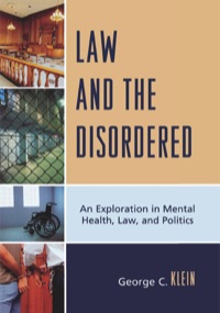 Cover image: Law and the Disordered 9780761847328