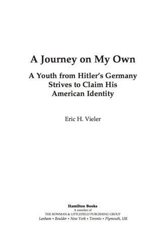 Cover image: Journey on My Own 9780761848349
