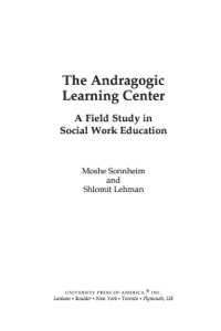 Cover image: The Andragogic Learning Center 9780761849476