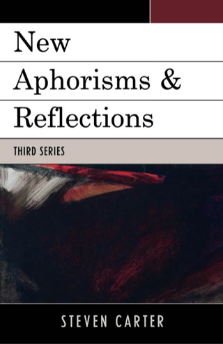 Cover image: New Aphorisms & Reflections 3rd edition 9780761850618