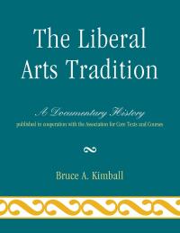 Omslagafbeelding: The Liberal Arts Tradition 9780761851325