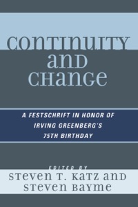 Cover image: Continuity and Change 9780761851455