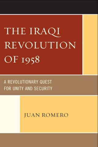 Cover image: Iraqi Revolution of 1958 9780761852582