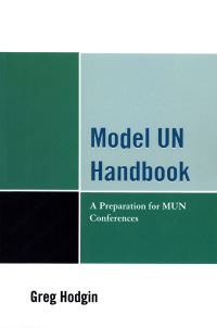 Imagen de portada: Model UN Handbook 9780761854494