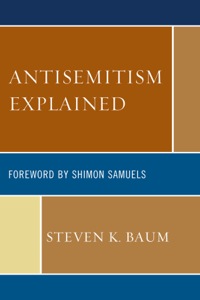 Cover image: Antisemitism Explained 9780761855781