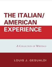 Imagen de portada: The Italian/American Experience 9780761858607