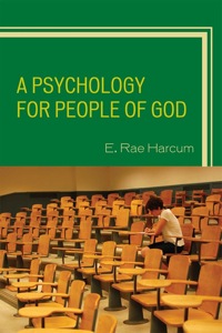 Imagen de portada: A Psychology for People of God 9780761858706