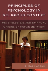 Cover image: Principles of Psychology in Religious Context 9780761860457