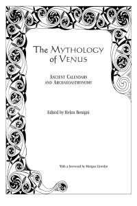 Cover image: The Mythology of Venus 9780761860624