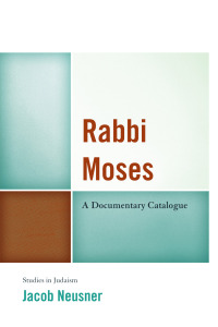 Cover image: Rabbi Moses 9780761860914