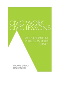 صورة الغلاف: Civic Work, Civic Lessons 9780761861270
