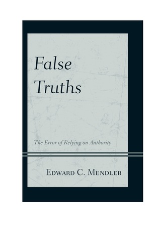 Imagen de portada: False Truths 1st edition 9780761862994