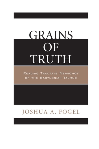 Cover image: Grains of Truth 9780761863014