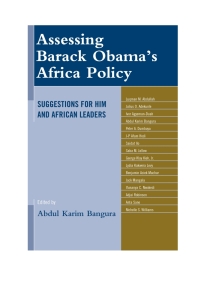 Cover image: Assessing Barack Obama’s Africa Policy 9780761864103
