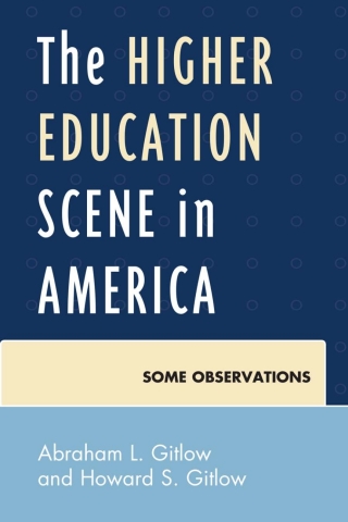 Cover image: The Higher Education Scene in America 9780761864585