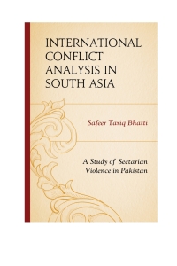 Titelbild: International Conflict Analysis in South Asia 9780761866466