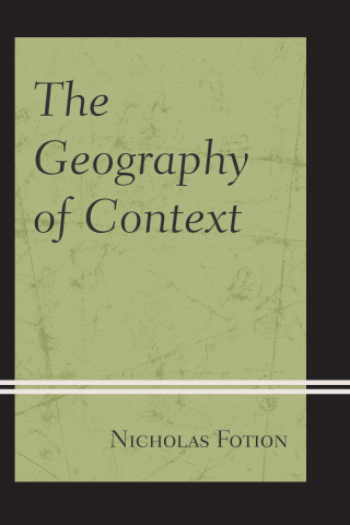 Cover image: The Geography of Context 9780761871033