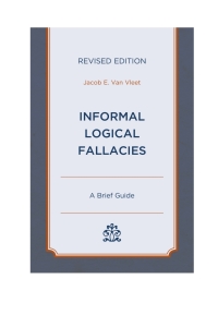 Cover image: Informal Logical Fallacies 9780761872535