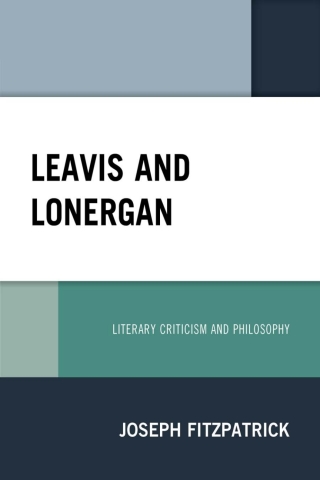 Titelbild: Leavis and Lonergan 1st edition 9780761871378