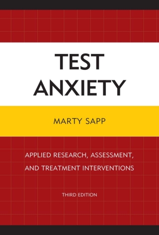 Imagen de portada: Test Anxiety 3rd edition 9780761862390
