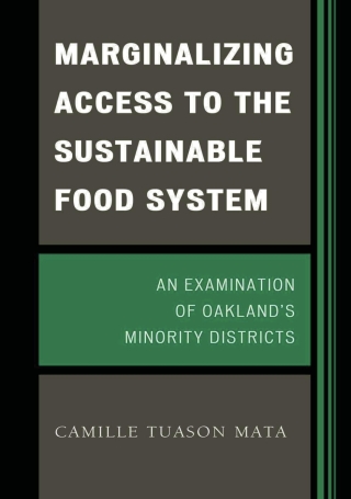 Cover image: Marginalizing Access to the Sustainable Food System 1st edition 9780761860532