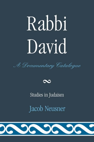 Imagen de portada: Rabbi David 1st edition 9780761858478